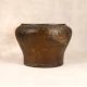 Antique Brown Finish Holy Pot Made of Brass for Prayer Room