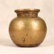 Beautifully Engraved Brass Holy Water Pot for Flower Decoration