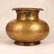 Vintage Finish Brass Holy Water Pot with Spout for Rituals