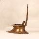 Beautiful Indian Finest Brass Gaja Laxmi Oil Lamp for Prayer Room