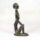 Handmade Tribal Art Brass Man Figure Statue in Bastar Art