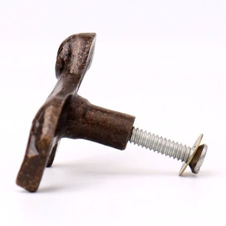 Dachshund Dog Iron Cabinet Knobs