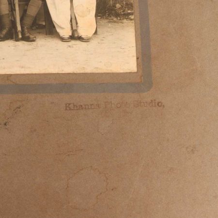 Group Paper Photograph of Khanna Photo Studio for Collection