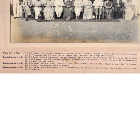 Group Paper Photo of Indian Civil & Administive Service Association