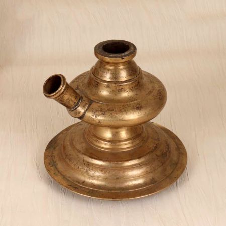 Decorative Handmade Brass Hookah Base for Vintage Collection
