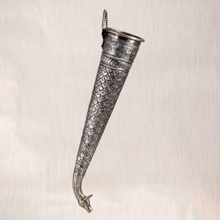 Beautiful Handcrafted Finest Brass Nandi Head Pipe for Temple