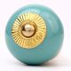 Sea Green Antique Fitting Ceramic Drawer Knob Online
