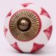 Cherry Heart Ceramic Floral Cabinet Knob Online