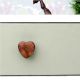 Brown Wooden Heart Drawer Knob