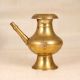 Handmade High-Quality Brass Holy Water Pot with Spout for Flower Decor