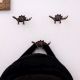 Antique Modern Iron Dinosaur Heavy Duty Wall Hooks-Pack of 3