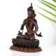 Handmade Buddhist Deity Vajrasattva Copper Statue in Tibetan Art