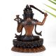Goddess Manjushri Buddhist Deity Copper Statue in Tibetan Art