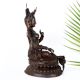 Vintage Finish Goddess Green Tara Copper Statue in Tibetan Art