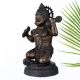Vintage Lord Hanuman Brass Statue in Tibetan Art for Decor
