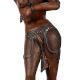 Beautiful Dancing Goddess Parvati Copper Statue for Home Decor