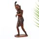 Beautiful Dancing Goddess Parvati Copper Statue for Home Decor