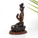 Buddhist Deity Chenrezig Copper Statue in Tibetan Art