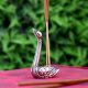 Silver Brass Swan Decorative Incense Holder Paper weight