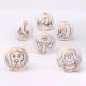 Golden Animals Pattern Ceramic Dresser Knobs-6 Pieces