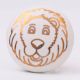 Golden Animals Pattern Ceramic Dresser Knobs-6 Pieces