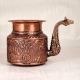 Beautiful Copper Water Pot with Spout in Antique Brown Finish