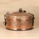 Islamic Art Premium Copper Jewelry Box from Hyderabad for Decor