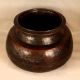 Islamic Art Handcrafted Copper Pot in Vintage Finish for Decor