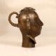 Finest Handmade Gauri Head Statue Made of Brass for Decor