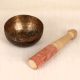 Vintage Finish Handmade Bell Metal Singing Bowl for Meditation