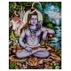 Lord Shiva Calendar Art Paper Painting for Prayer Room