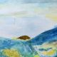 Canvas Painting of Scenery by Artist Rosemarie Gorke for Decoration