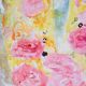 Adorable Canvas Painting of Flower Bouquet by Rosemarie Gorke