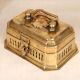 North Indian Handmade Brass Jewelry Box for Home Decor