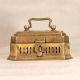 North Indian Handmade Brass Jewelry Box for Home Decor
