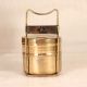 Handcrafted High-Quality Brass Tiffin Box for Vintage Collection