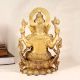 Hindu God Lord Ganesha Finest Brass Statue for Prayer Room