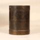 Plain Brown Finish Vintage Brass Rice Measurement Pot