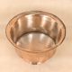 Handcrafted Vintage Copper Bowl for Serving Fruits