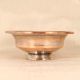 Islamic Art Fruit Serving Copper Bowl in Vintage Finish for Decor