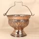 Handmade Beautiful Copper Bucket with Handle for Decoration