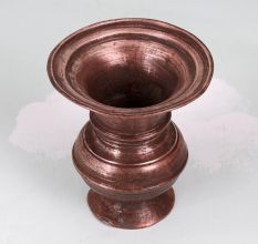 South Indian Vintage Copper Flower Pot for Indoor Decoration