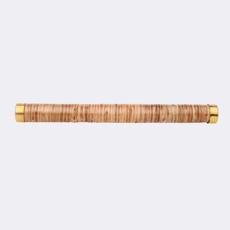 Natural Long Round Rattan Cabinet Handles 12