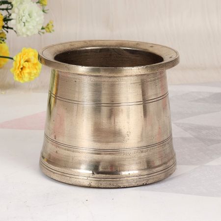 Handmade High-Quality Brass Panchpatra Pot for Home Decor