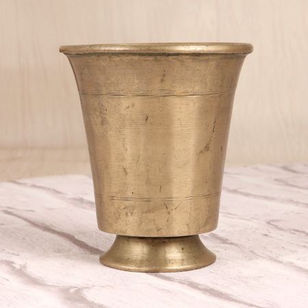 High-Quality Handmade Holy Water Cup Made of Brass