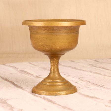 South Indian Vintage Holy Brass Water Cup for Rituals