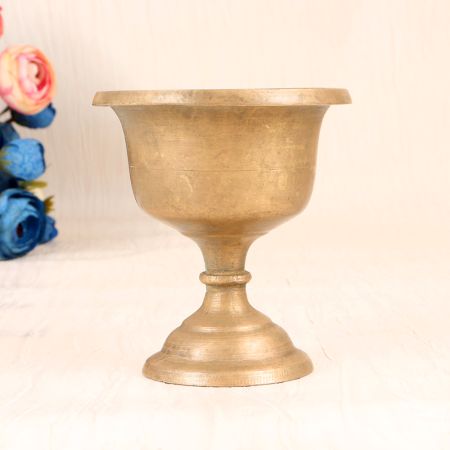 Handcrafted Sturdy Brass Kumkum Tilak Cup for Prayer Room