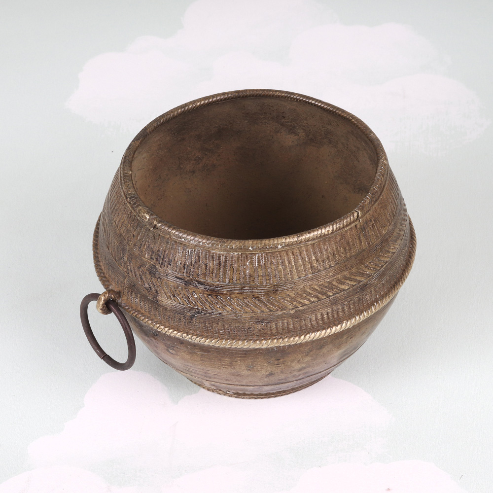 Vintage Finish Brass Measurement Bowl for Indoor Decoration