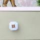 Solid Sage Green Square Ceramic Drawer Knob Online