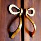Gold Brass Bow Cabinet Door Handle 1 Pair (Small Size)